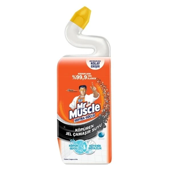 Mr Muscle Köpüren Jel Çamaşır Suyu Marine 750 Ml