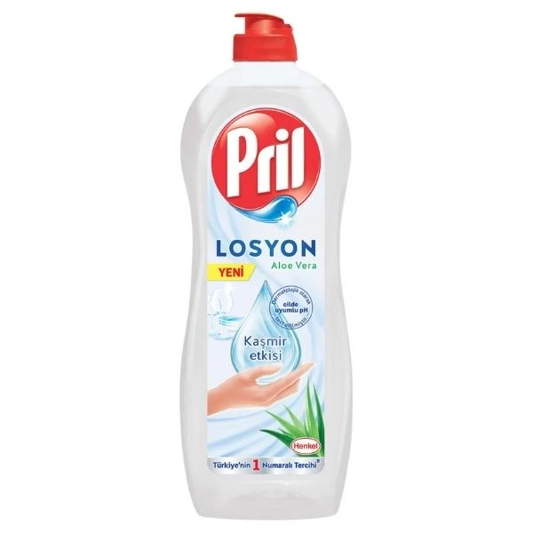 Pril Elde Yıkama Sıvı Bulaşık Deterjanı 750 Ml Losyon Aloe Vera