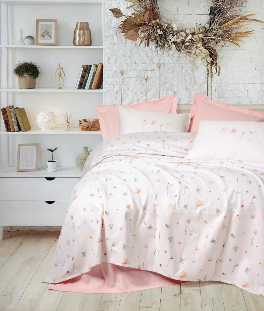 Cotton Box Çift Kişilik Pike Takımı Sweet Calme Pembe