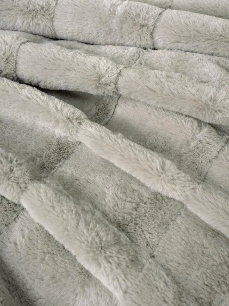 Cotton Box Trim Çift Kişilik Battaniyeli Nevresim Takımı Suave Gri