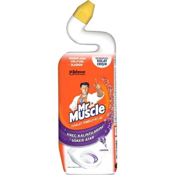Mr Muscle Tuvalet Temizleyici Jel Lavanta 750 Ml