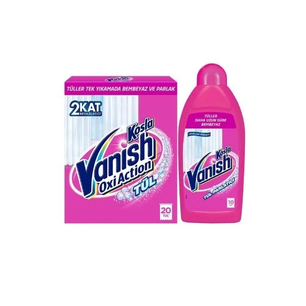 Vanish Kosla Tül Temizleyici 2'li Paket (toz + Parlatıcı)