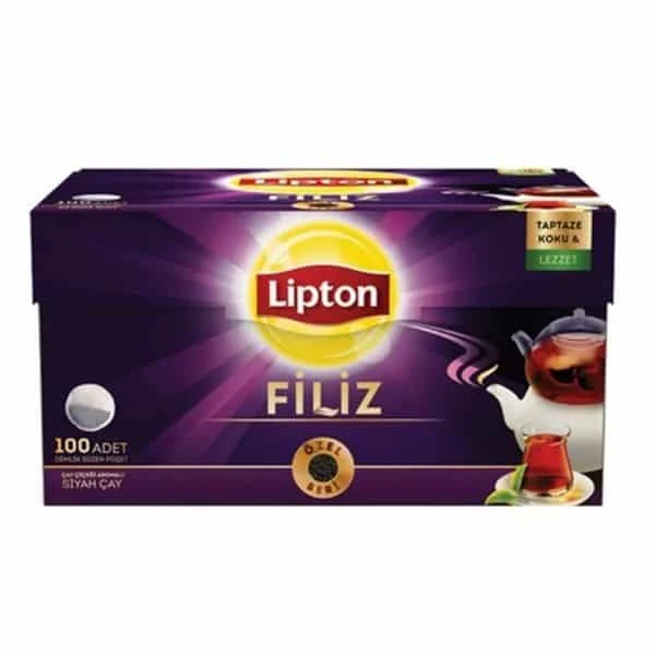 Lipton Filiz Demlik Siyah Çay 100 Adet 320 Gr