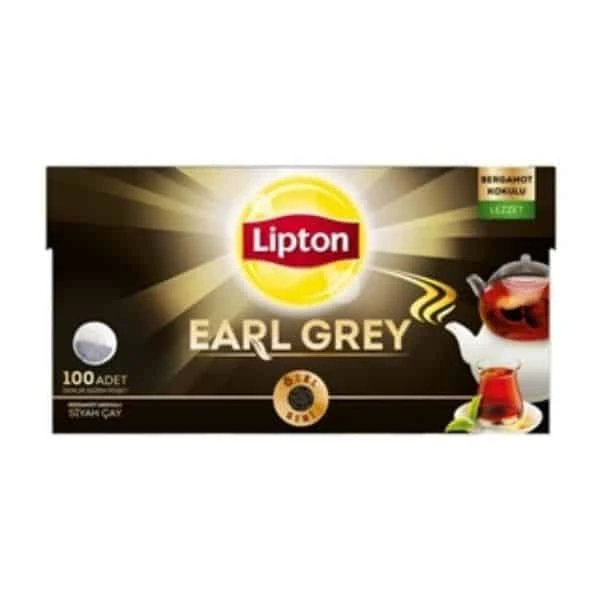 Lipton Earl Grey Demlik Poşet Çay 100 Adet