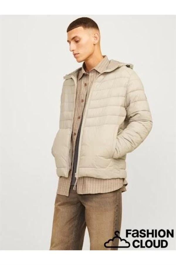 Jack & Jones 2Xl Beden Bej Erkek Mont