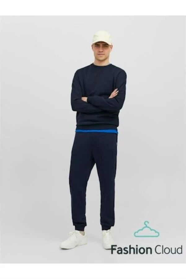 Jack & Jones Xl Beden Lacivert Erkek Eşofman Altı