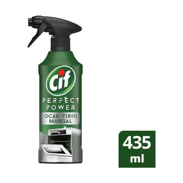 Cif Perfect Power Fırın Ocak Mangal Için Sprey Temizleyici 435 Ml