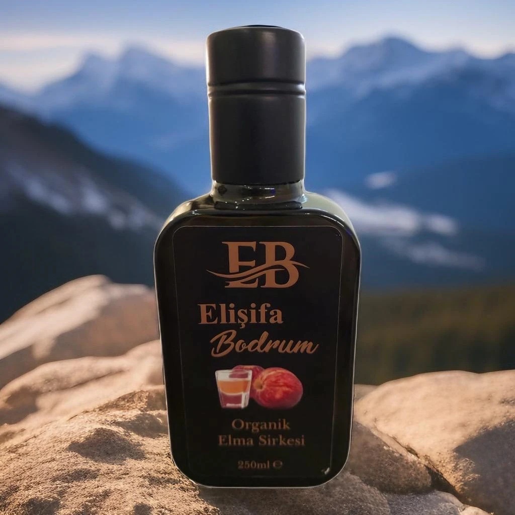 Elişifa Bodrum Organik Analı Doğal Elma Sirkesi 250ml