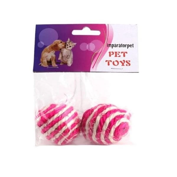 Sarmal Top Kedi Oyuncağı 2'li