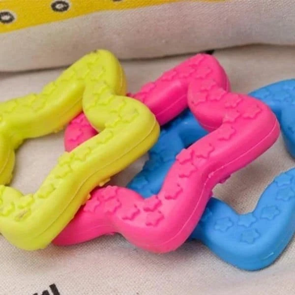 Lion Pet Yıldız Şekilli Köpek Oyuncağı Pembe