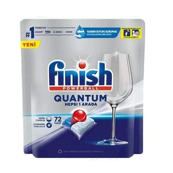 Finish Quantum Hepsi 1 Arada 72'li Bulaşık Makinesi Tableti