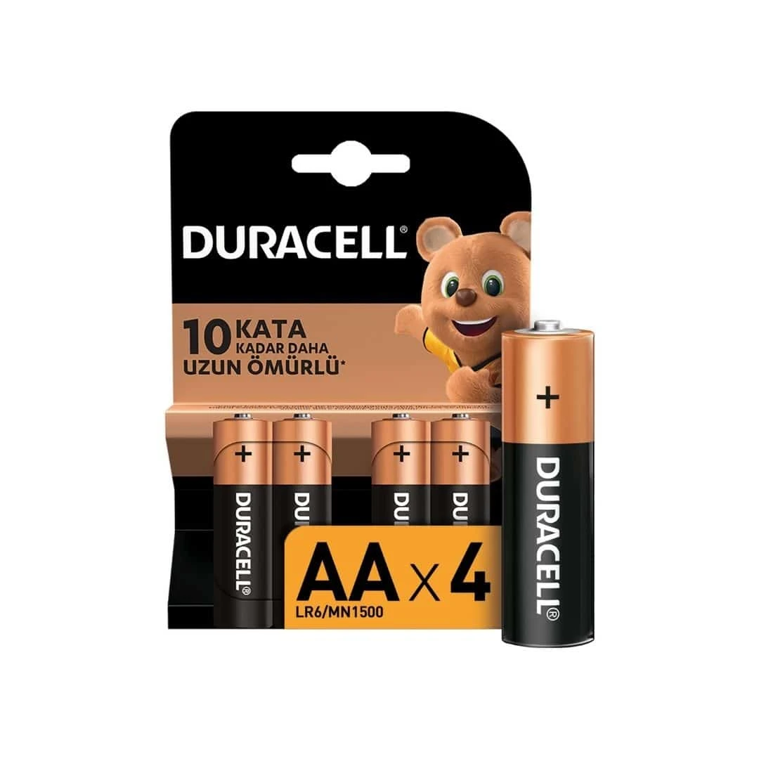 Duracell Alkalin Aa Kalem Pil 4’lü Paket