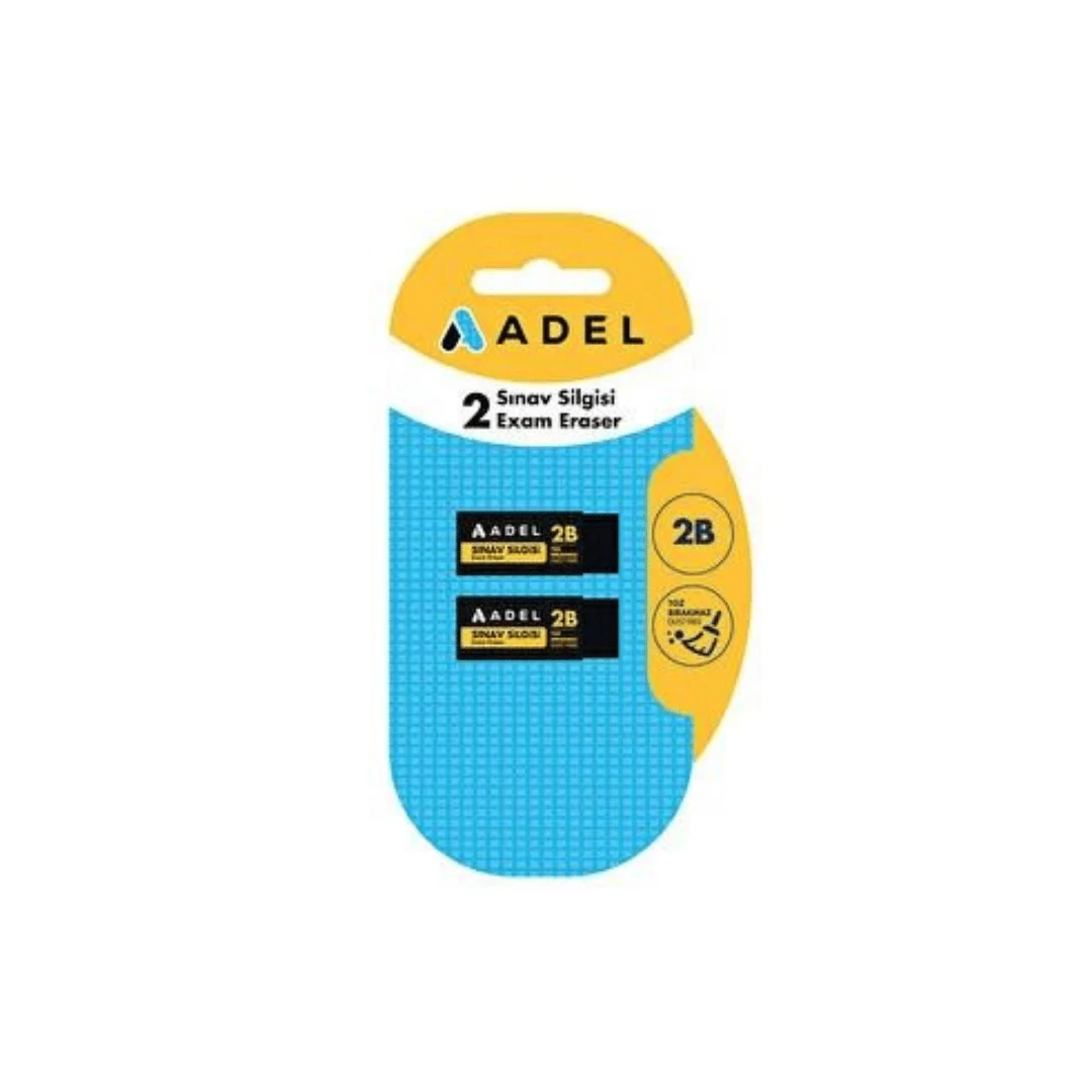 Adel 2b Sınav Silgisi 2'li