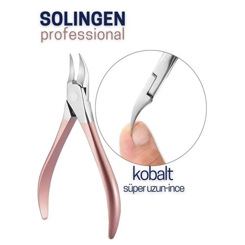 Modacar 4 Adet Kobalt Manikür Pedikür Tırnak Makası Solingen Profesyonel 718849