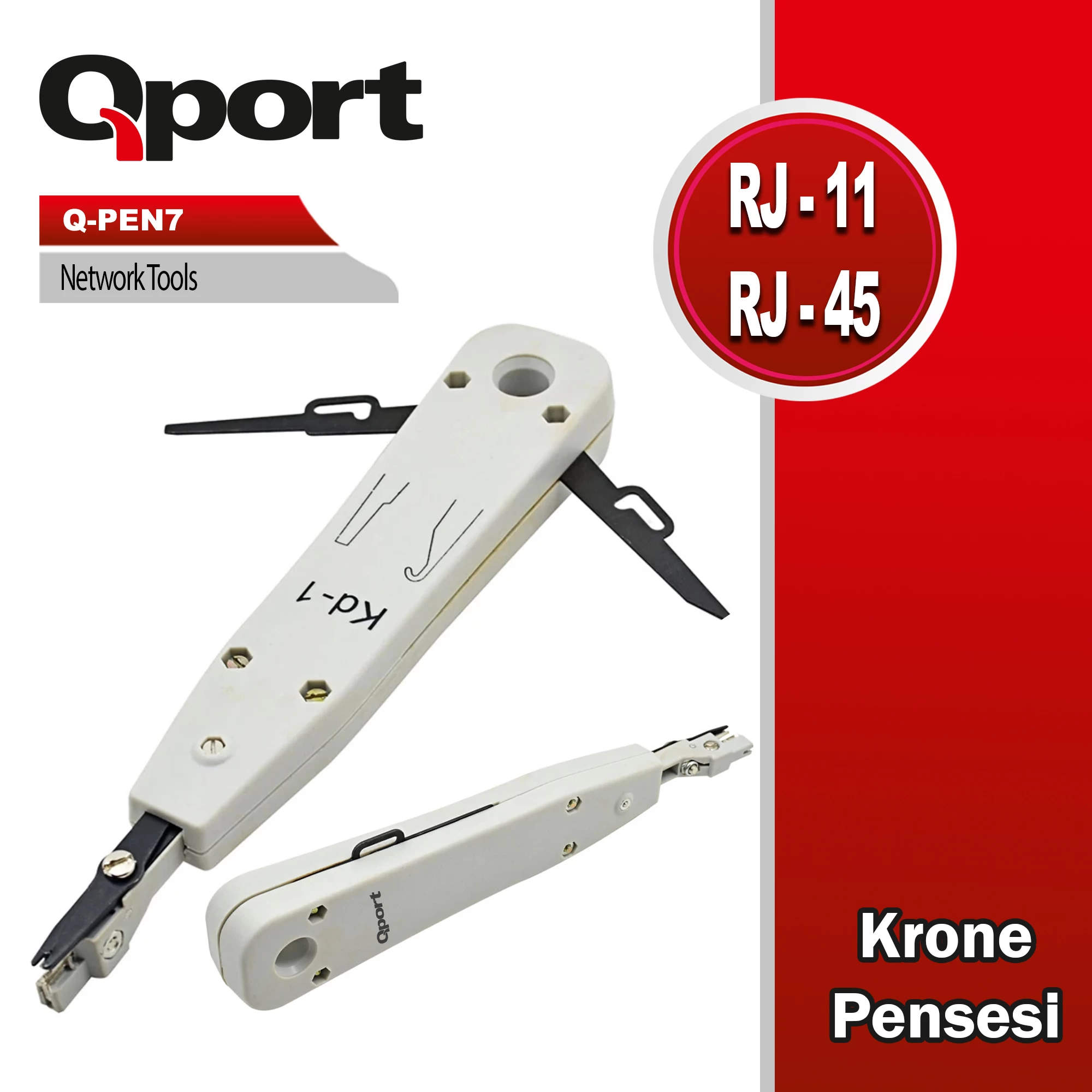 Qport Q-pen7 Krone Çakma Pensesİ
