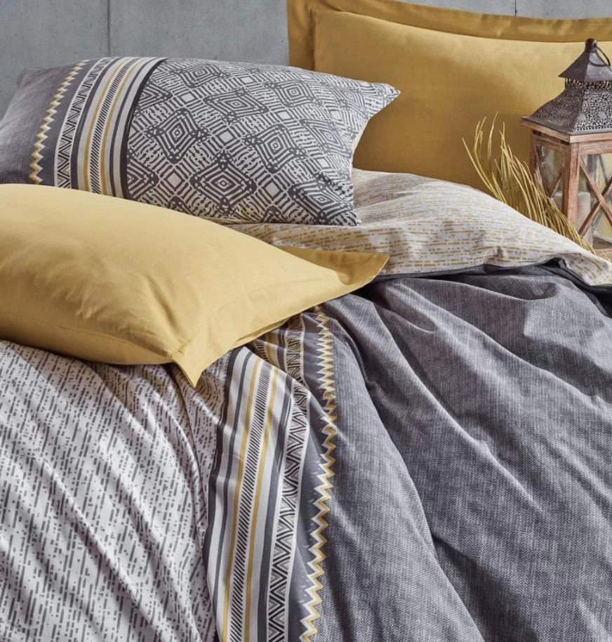 Cotton Box Toprak Nedra Bej Tek Kişilik Nevresim Takımı