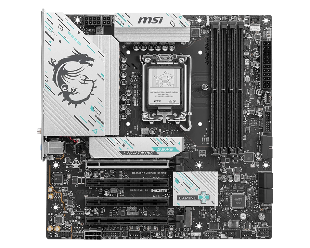 Msi B860m Gaming Plus Wifi Intel Ddr5 Anakart
