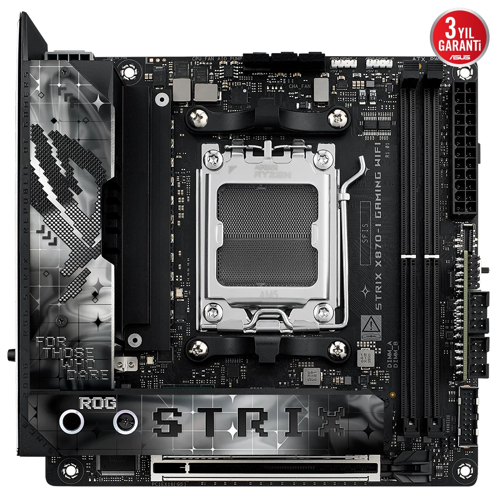 Asus Rog Strix X870-i Gaming Wifi Amd Am5 Ddr5 Mtx