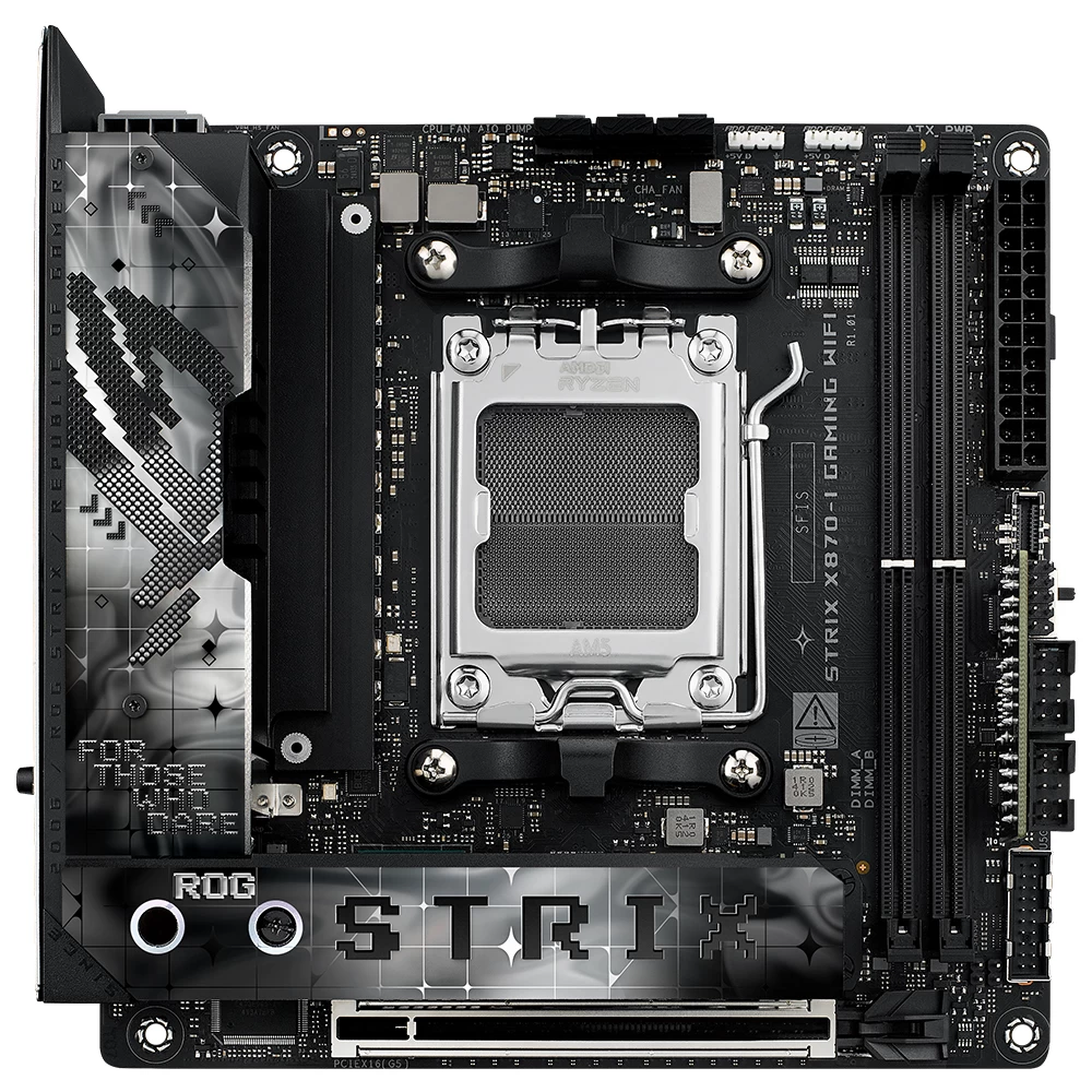 Asus Rog Strix X870-i Gaming Wifi Amd Am5 Ddr5 Mtx