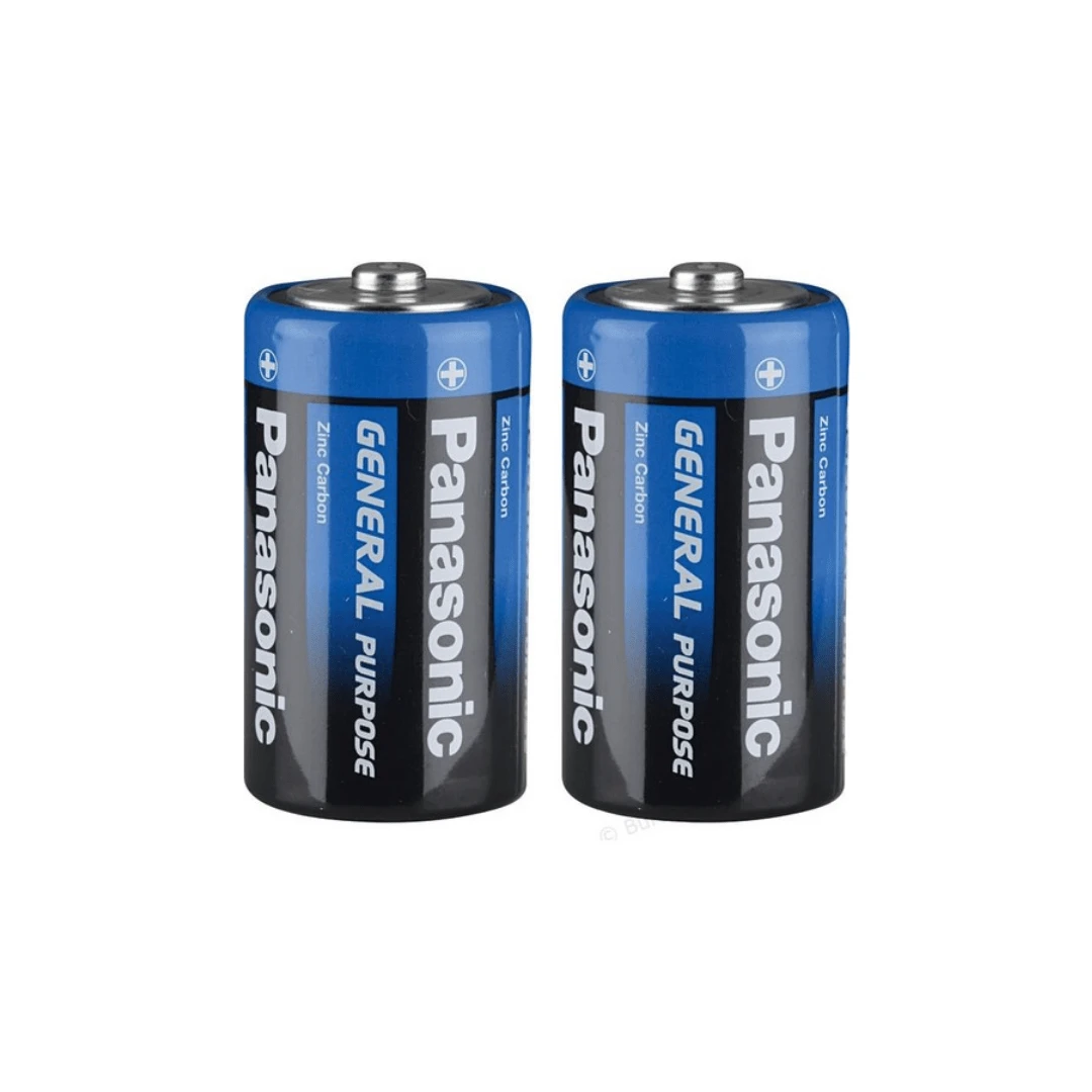 2'li Panasonic Pil Kalın General Purpose R20be-2bp