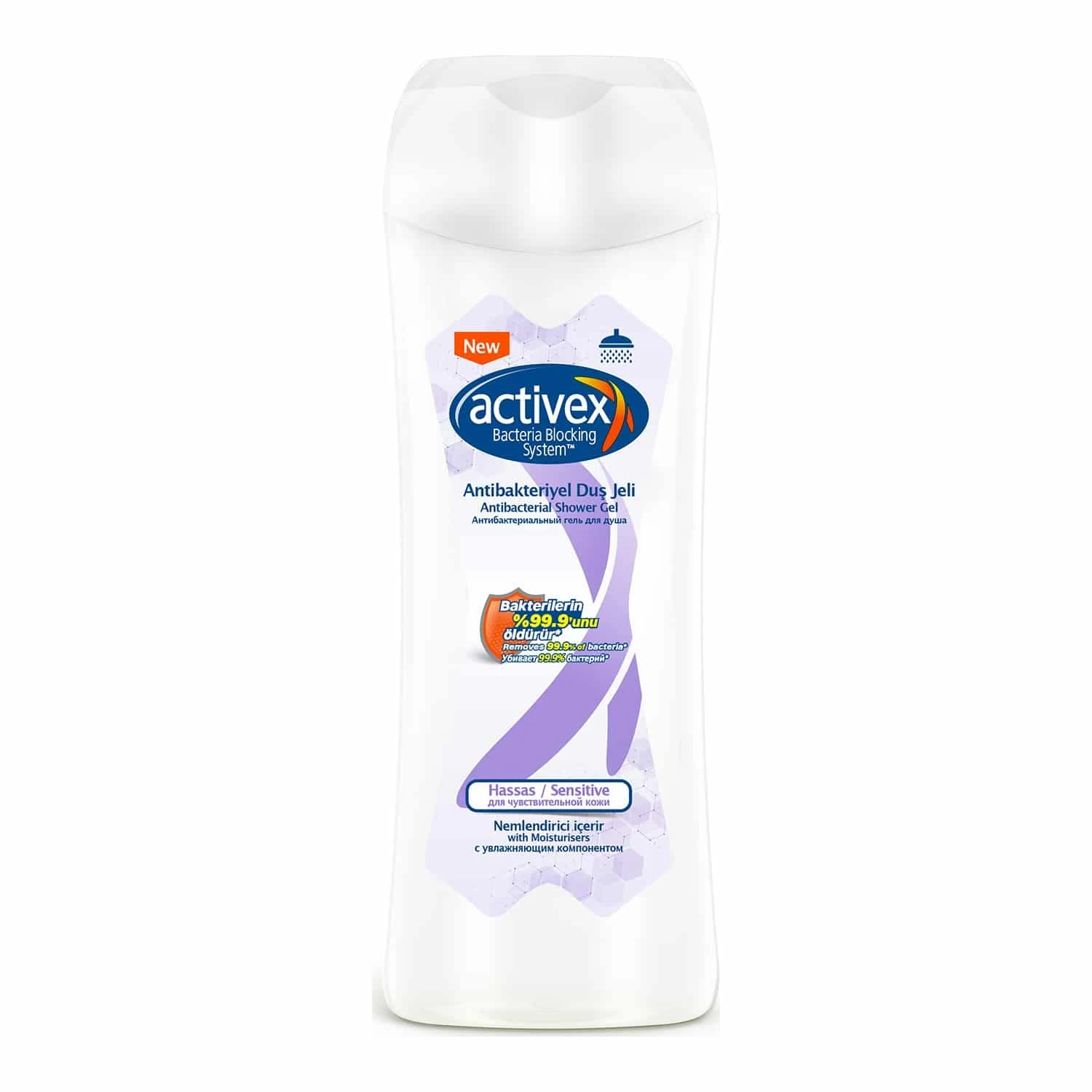 450 Ml Activex Antibakteriyel Duş Jeli Hassas