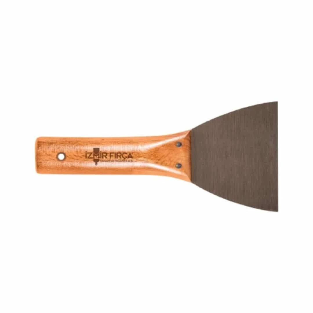 İzmir Fırça Ağaç Saplı Spatula No:14