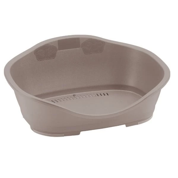 Stefanplast Sleeper Sert Plastik Kedi Ve Köpek Yatağı Vizon 80.5x55x32 Cm No:3