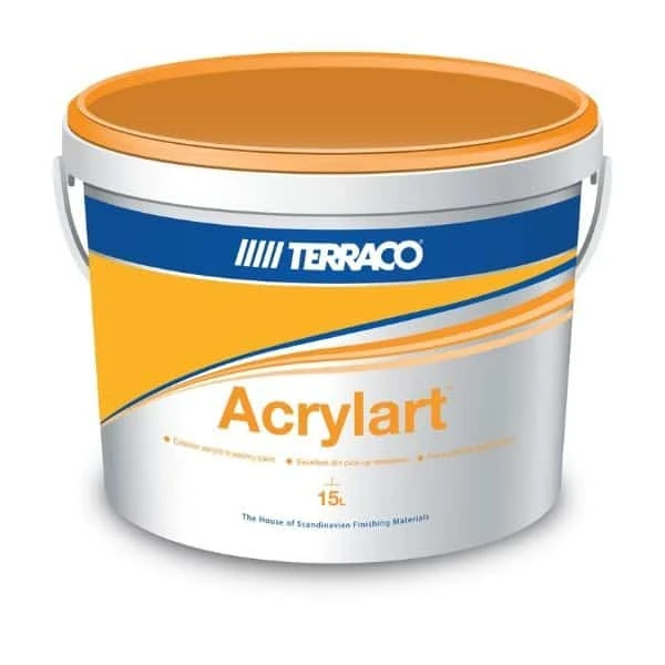 15 Lt Terraco Acrylart Akrilik Dış Cephe Boyası Beyaz