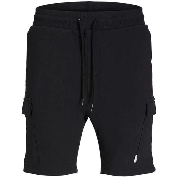 Jack & Jones Penye Kargo Şort - Siyah L Beden