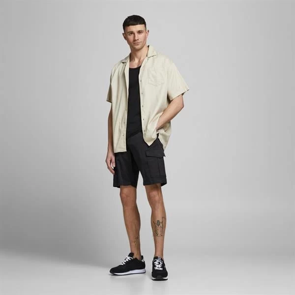 Jack & Jones Kargo Şort - Siyah S Beden