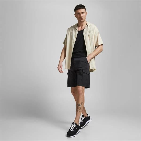 Jack & Jones Kargo Şort - Siyah S Beden