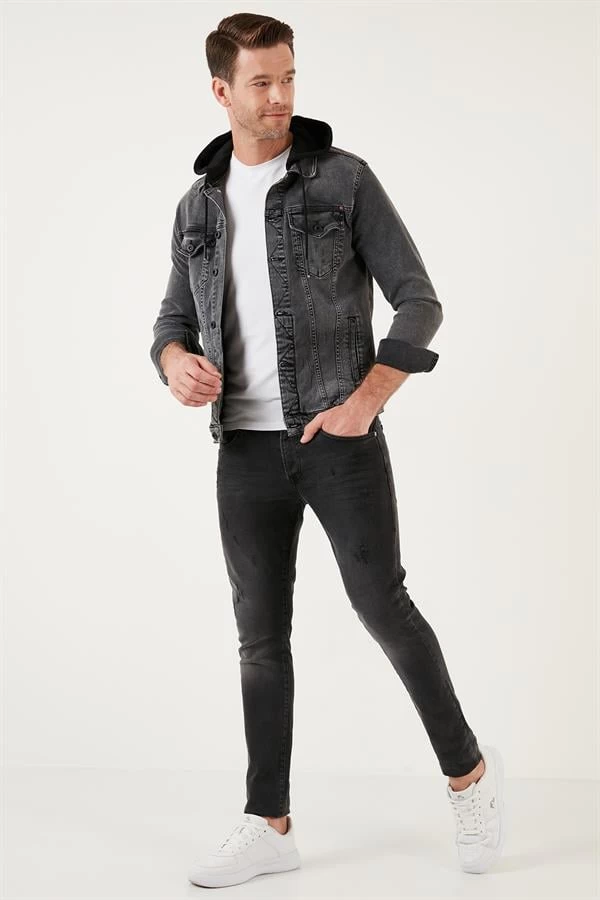 Jack & Jones Slim Fit Erkek Jean  - Siyah 31-30
