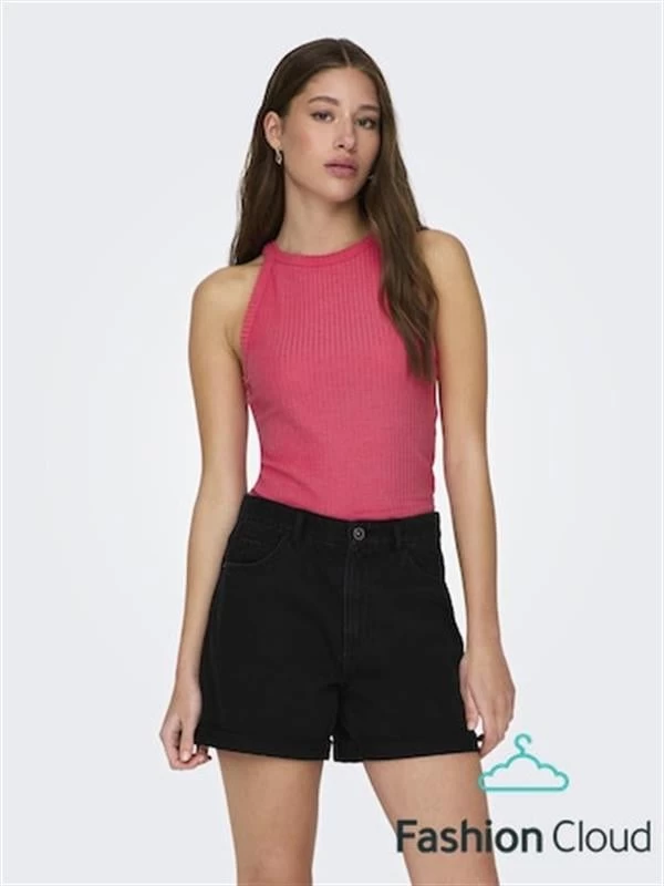 Jack & Jones Kadın Günlük Crop Atlet  - Pembe S Beden
