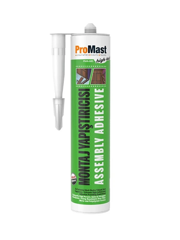 310 Ml Promast Pma 685 High Tack Montaj Yapıştırıcı Beyaz