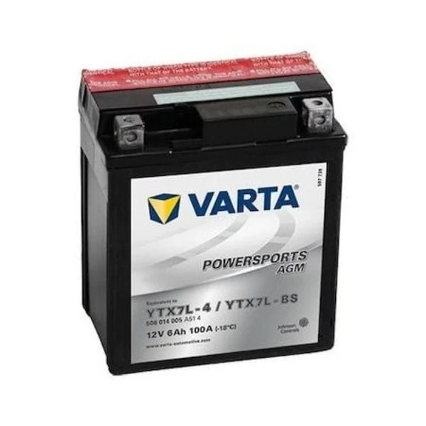 Varta Ytx7l-bs Motosiklet Aküsü 6ah
