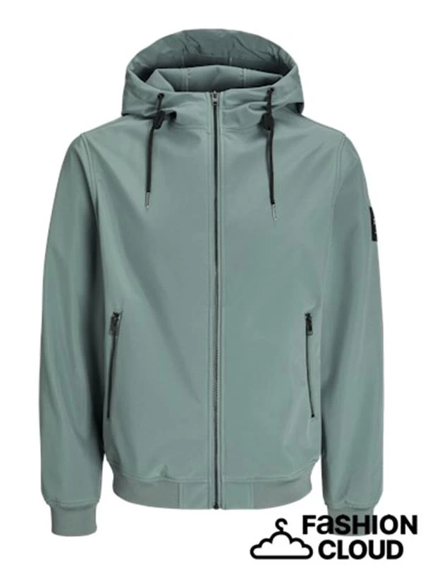 3000 Mm Su Geçirmez Erkek Softshell Mont   - Renk: YeŞİl, Beden: Xlarge