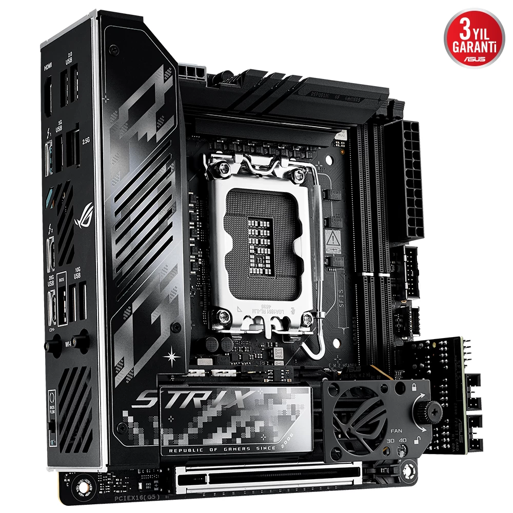 Asus Rog Strix Z890-i Gaming Wifi Ddr5 2xm2 Usb3.2 Rgb Lan Mini Itx