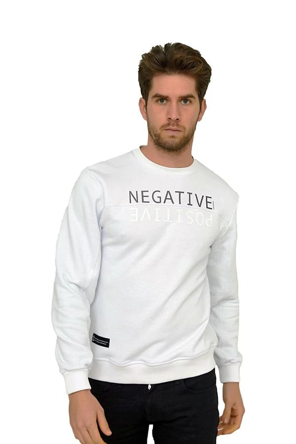 Cazador Caz 5122 3 Ipl. Bıs Yk.sweat Beyaz - Renk: Beyaz, Beden: Large