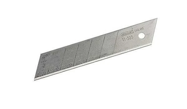 Stanley 25mm 10lu Maket Bıçağı Yedeği