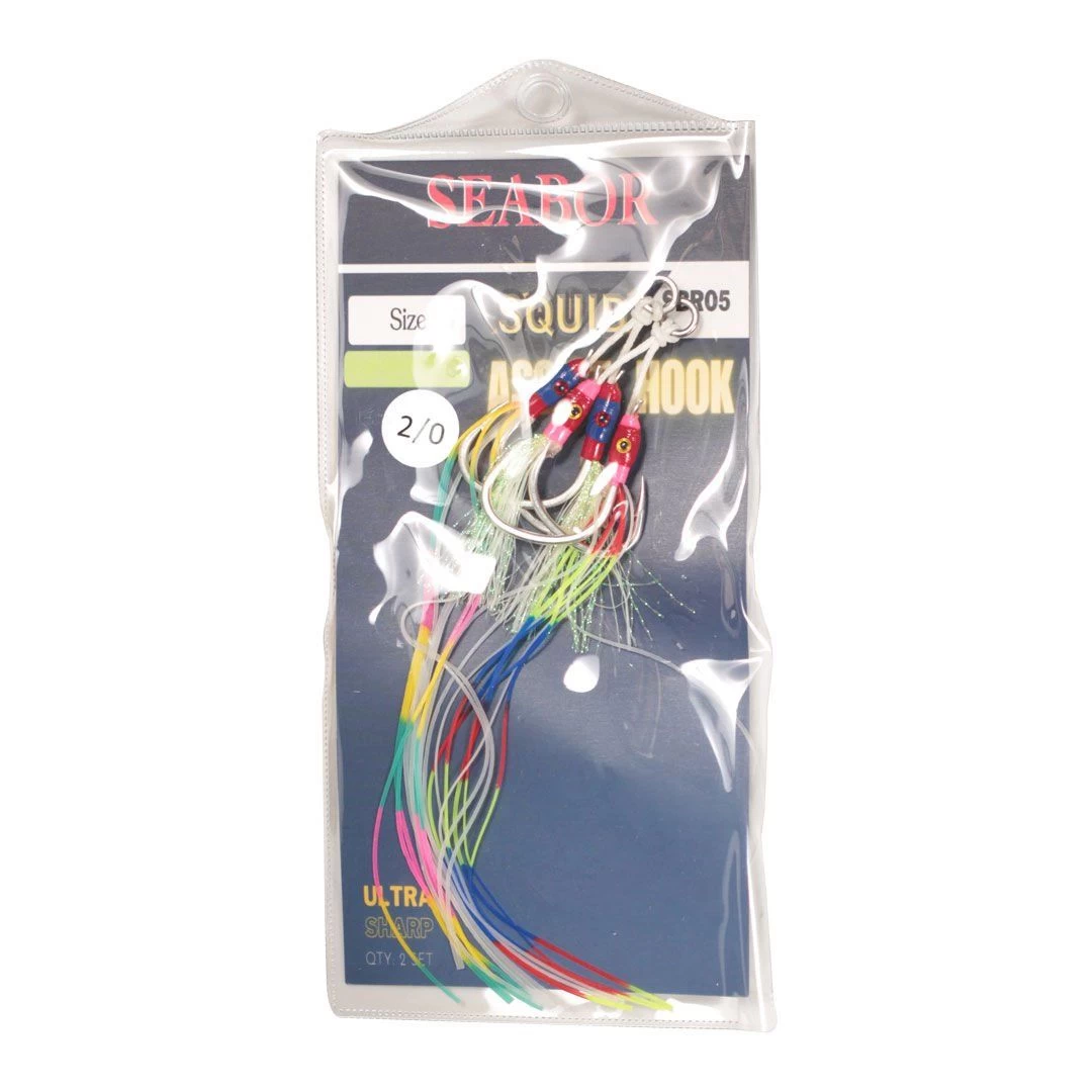 Seabor Squid Assist Epoxy Asist Takım 2/0 -  2 Adet