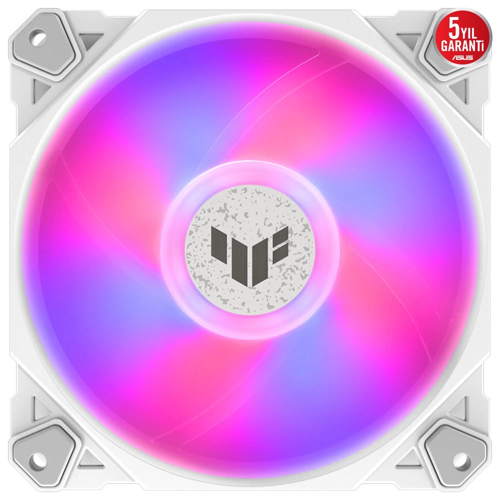 Asus Tuf Gaming Tf120 Argb Beyaz Kasa Fani