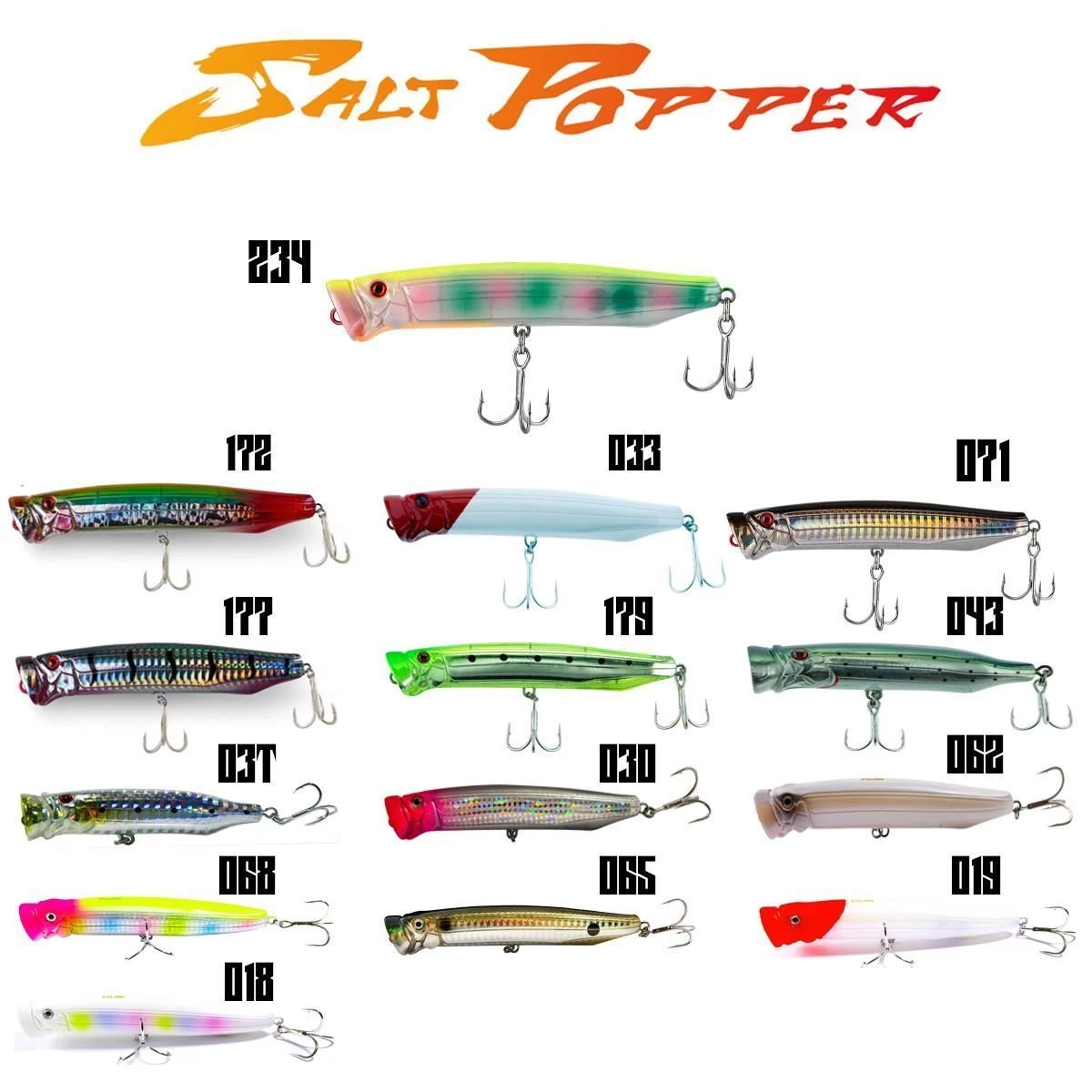 Fujin Salt Popper Sp120sw Sahte Balık, 071 Cute Anchovy