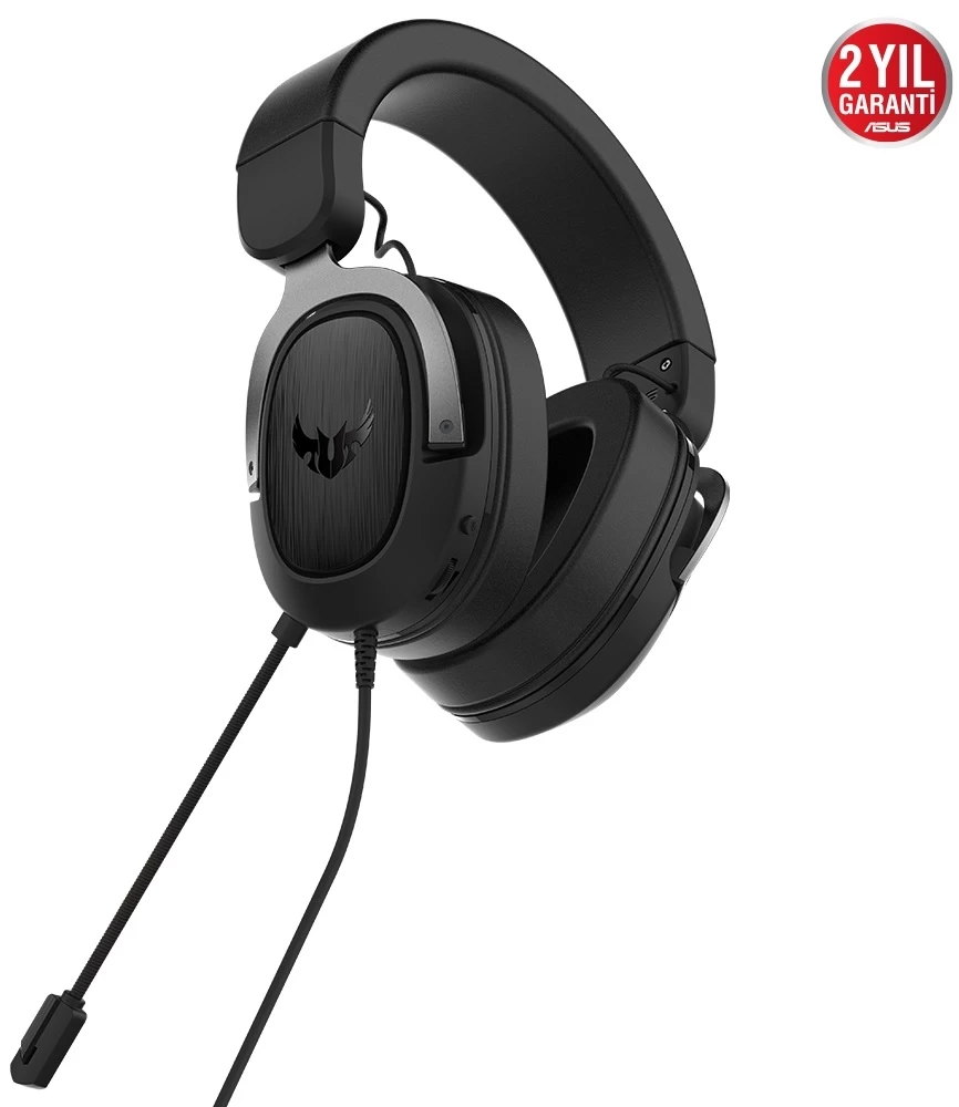 Asus Tuf Gaming H3 Gun Metal 7.1 3.5mm Kulaklik