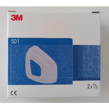 3m 501 Yarim YÜz Maskesİ Fİltre Tutucu Kapak Takim (2 Adet)