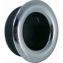 Plastİk Yuvarlak GÖmme Kulp Sİyah 35 Mm