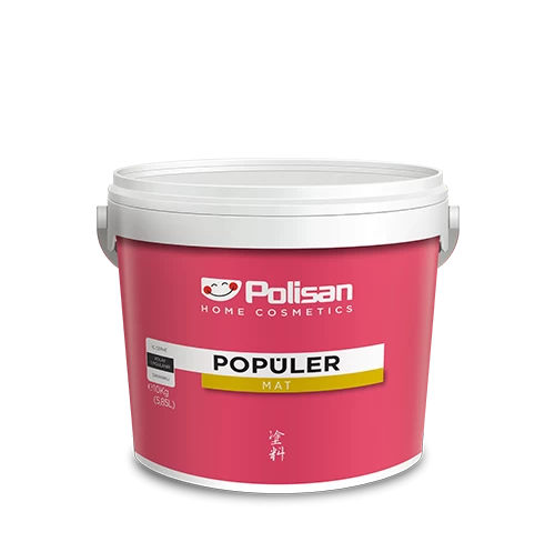 Polİsan İÇ Cephe PopÜler Plastİk Mat Beyaz 3,5 Kg
