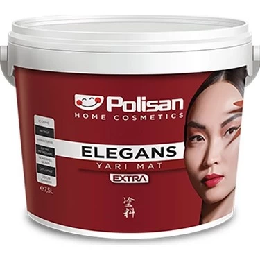 Polİsan İÇ Cephe Elegans Extra Yarimat Beyaz 15 L
