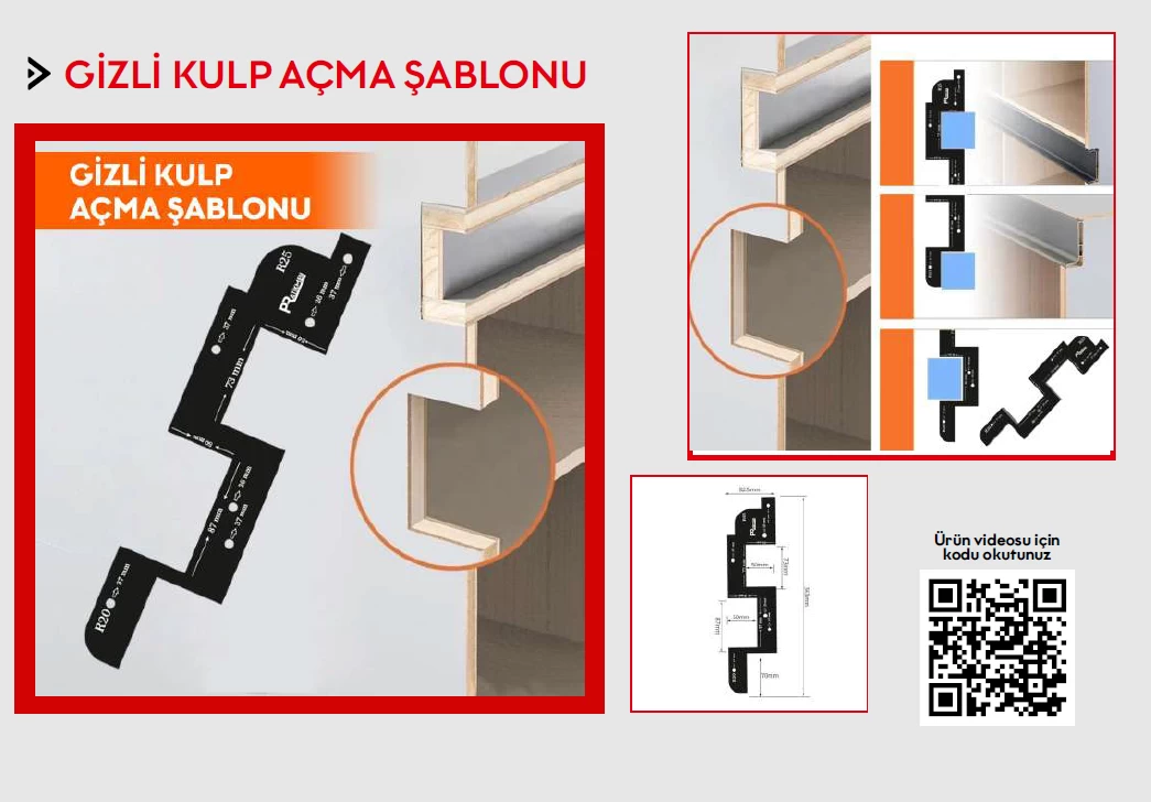Pratİkmen Gİzlİ Kulp AÇma Şablonu