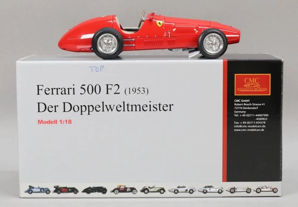 Cmc 1/18 Ferrari 500 F2, 1953