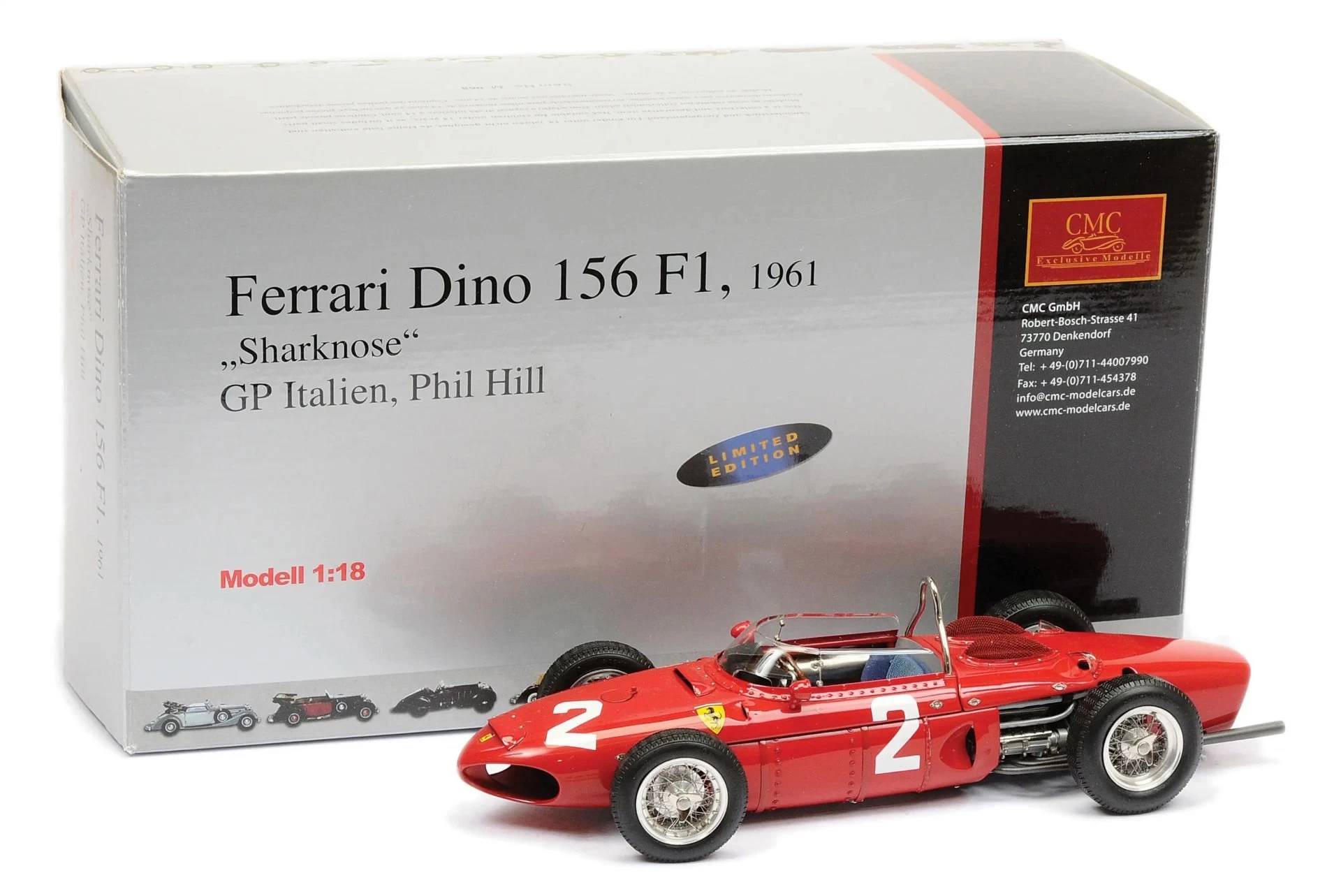 Cmc 1/18 Ferrari Dino 156 F1